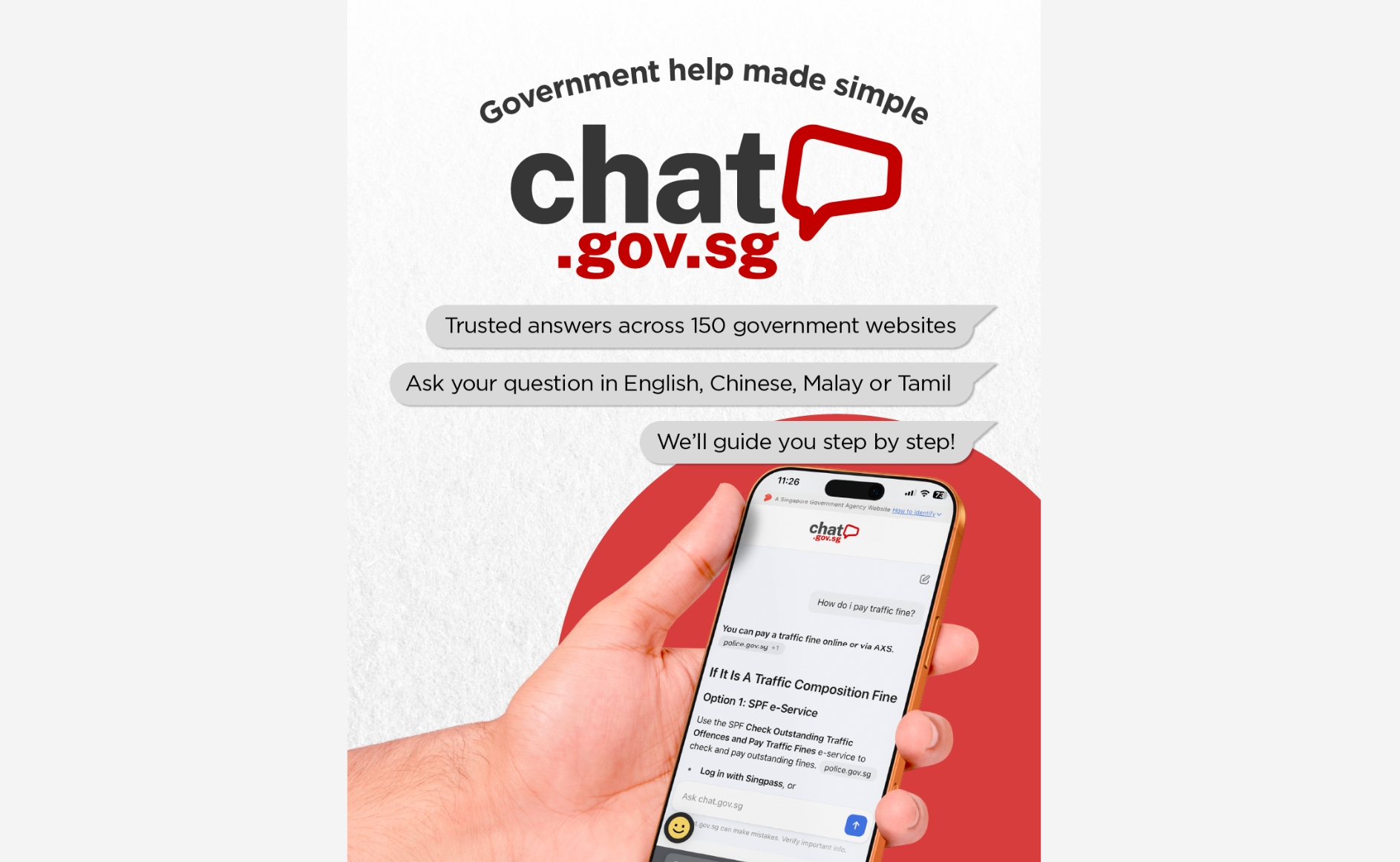 Trusted WOG AI front door for government queries