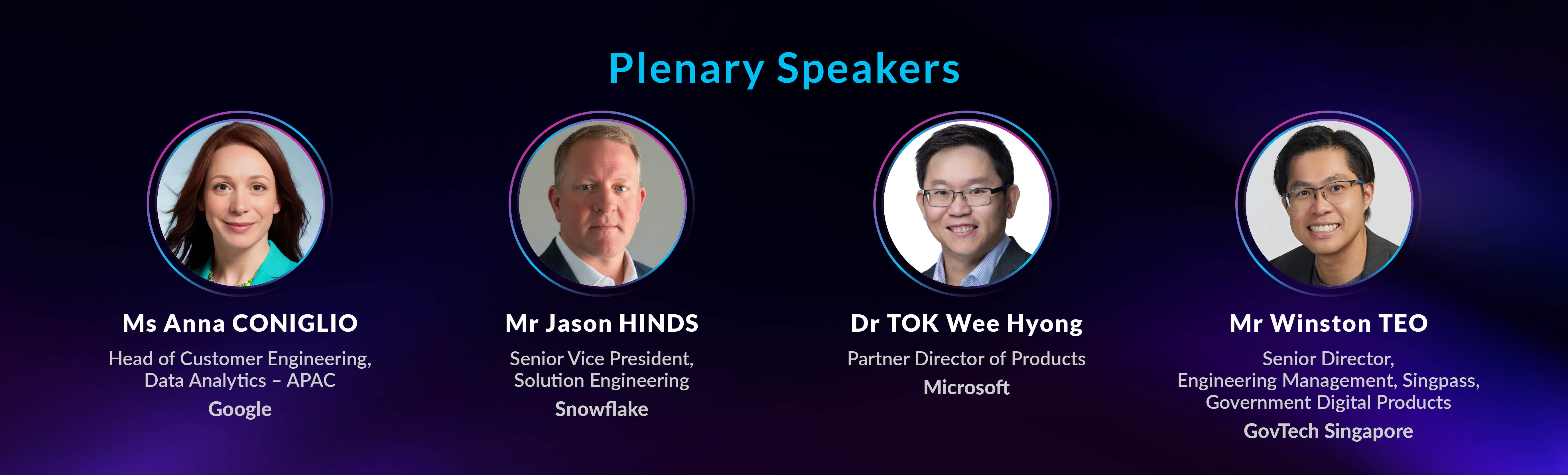 Plenary speakers D2
