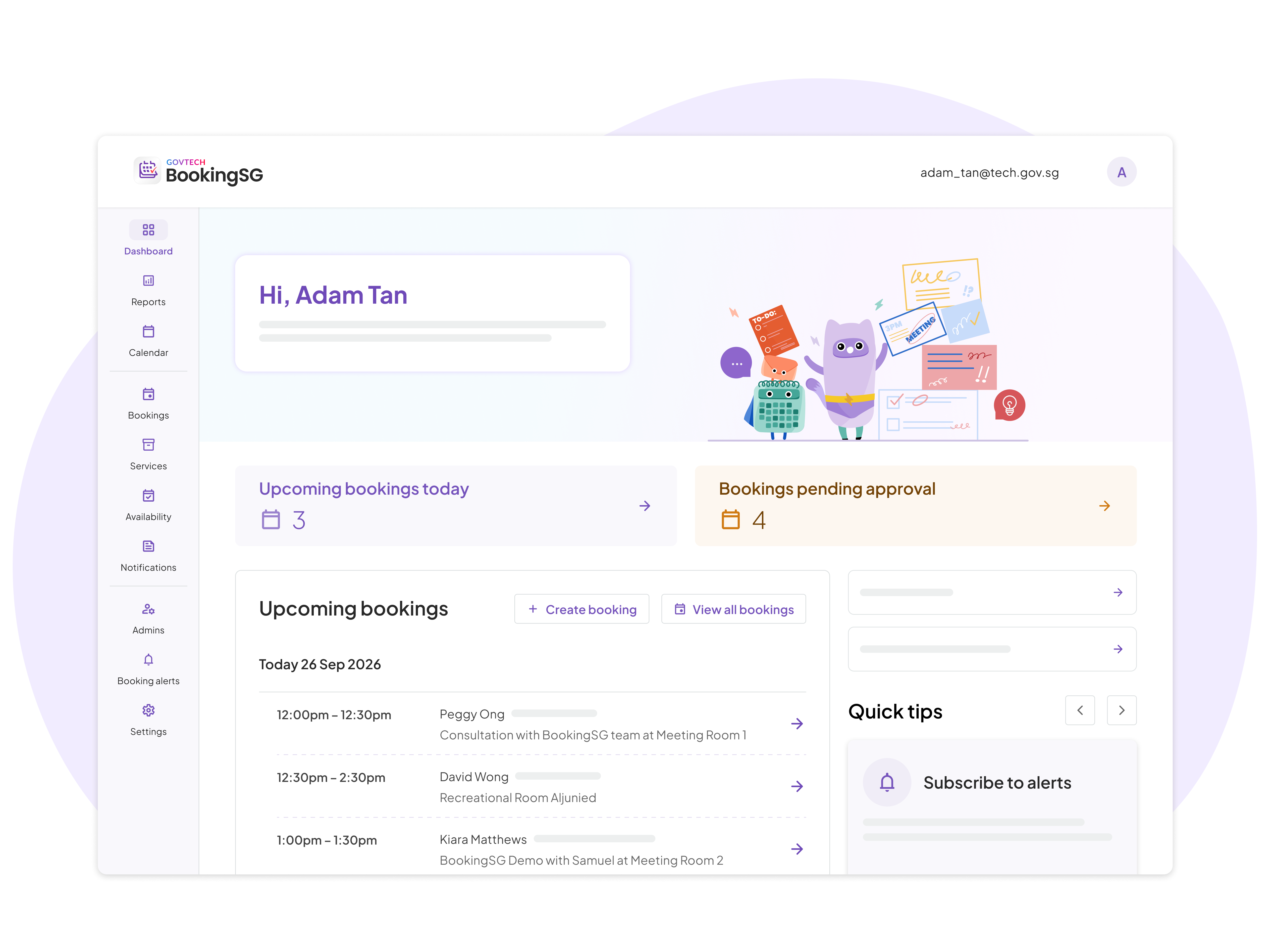 One platform for all your booking needs